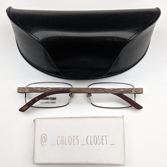🕶️NEW! Harley-Davidson HD406 Men's Eyeglasses /TA144🕶️​ - Picture 2 of 10